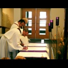 Pastors signing the covenant