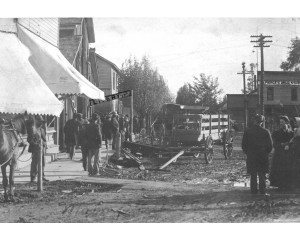 After the explosion - 1909