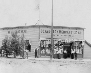 Ross Brother's Store - about 1903