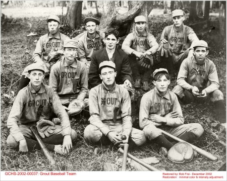 Grout Baseball Team 1904