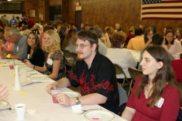 Scholars and their families.