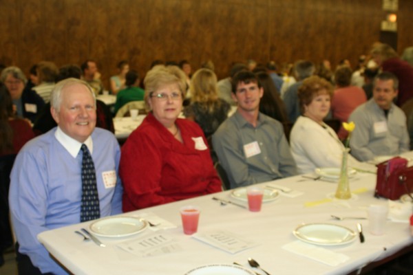Scholars and their families.